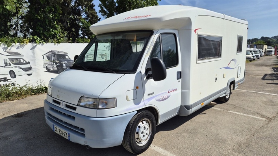 camping car CHALLENGER EDEN 502 mod&egrave;le 2001