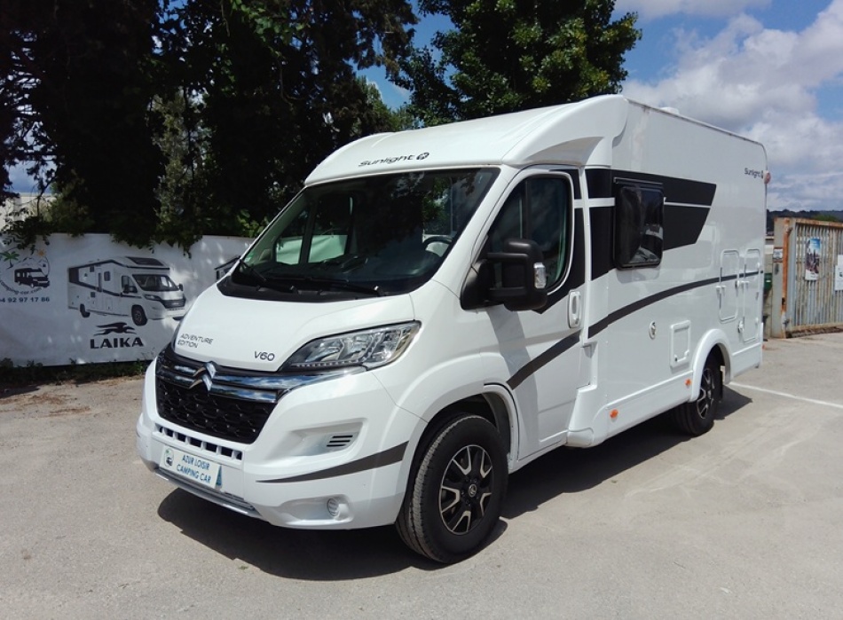 camping car SUNLIGHT V 60 modèle 2023